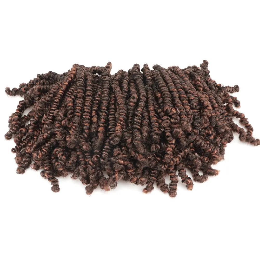 Toyotress Bob Spring Twist Crochet Synthetic Braiding Hair Extensions